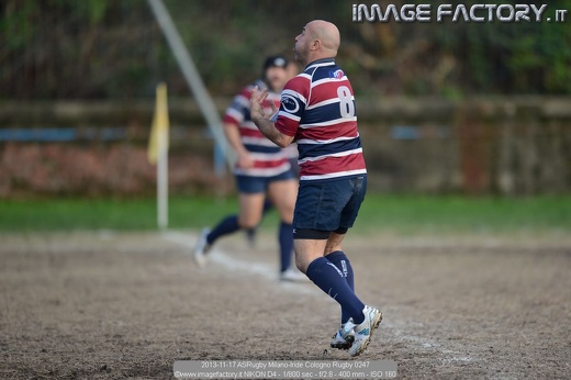 2013-11-17 ASRugby Milano-Iride Cologno Rugby 0247